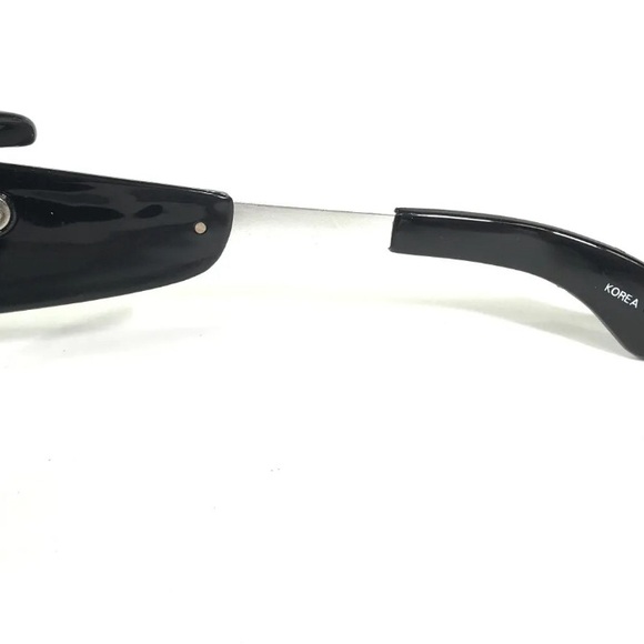 VTG 1986/Thick Glass Polarized Lens/Black/Silver Frames with Side Shield… - Picture 6 of 12